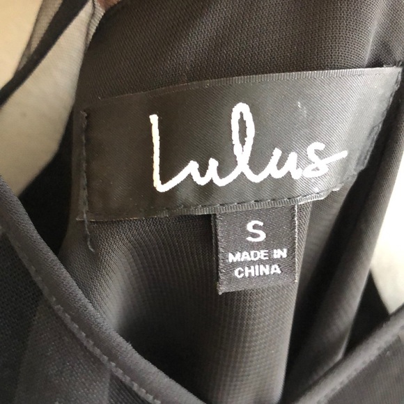 Strappy Mesh Black Dress - Picture 3 of 6